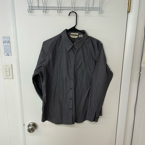 Eddie Bauer Other - Eddie Bauer Gray Casual Button Down Shirt